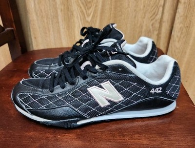 New Balance 442 Womens Sz 9.5 Light Weight Casual Shoes Black Pink