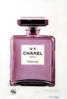 CHANEL No.5 Bottle, Limited Edition 22'x 15'x Signed Fairchild