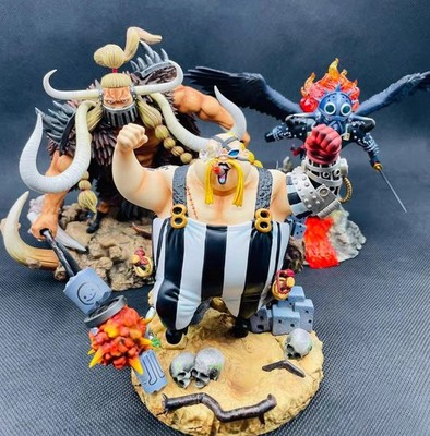 One Piece Queen Jack King Resin G5 Studio Figure Model Statue 20cm