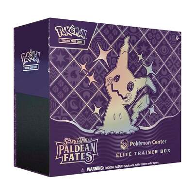 Pokemon TCG: Scarlet and Violet - Paldean Fates Pokemon Center