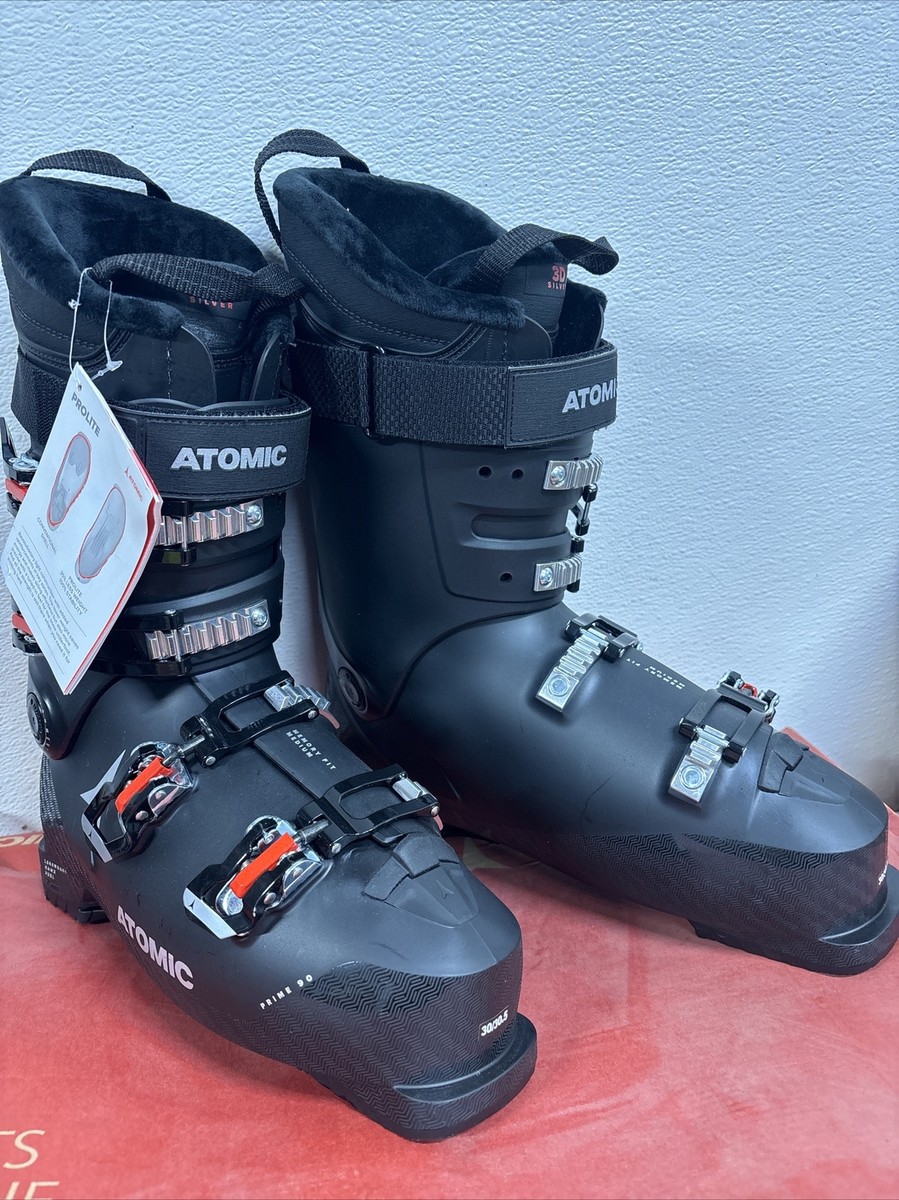 Atomic Hawx Prime 90 Ski Boot Black/Red Medium Fit Size 30-30.5