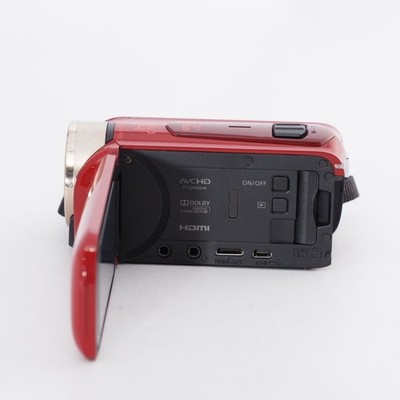 Canon Digital Video Camera iVIS HF R52 Red IVISHFR52RD 32x zoom