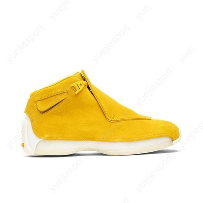 Size 8.5 - Air Jordan 18 Retro Yellow Suede for sale online | eBay