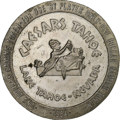 1159960] United States of America, Token, Caesars Tahoe, 1984