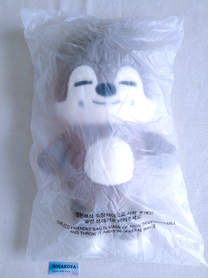 Stray Kids SKZOO WolfChan Big Plush Teddybear Ver. Official 60cm 5