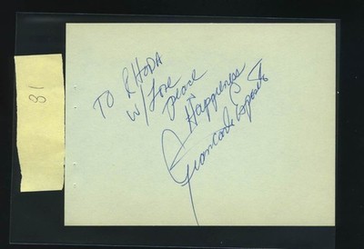 Giancarlo Esposito - Signed Autograph and Headshot Photo set