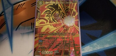 Hyper Evolution Super Saiyan 4 Son Goku SCR Dragon Ball Super Card