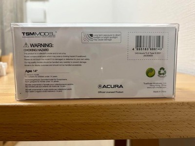 Minicar Acura TLX 2021 1/43 scale collectible NEW With Case F/S | eBay