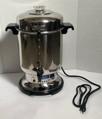 DeLonghi DCU62 The Ultimate Coffee Urn 20-60 cups Stainless Steel