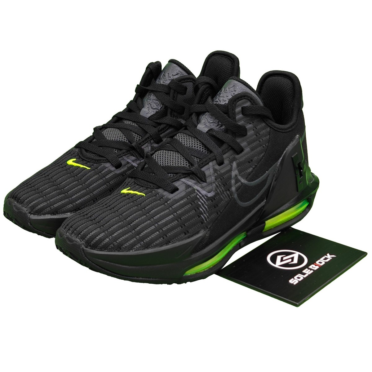 Nike LeBron Witness 6 EP Black Volt - DC8994-004 | eBay