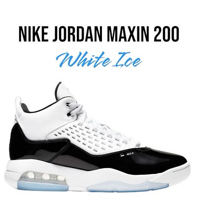 Nike Air Jordan Maxin 200 White Ice Basketball Sneaker Shoes