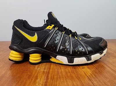Nike Shox Cognescenti Black GA Tech Yellow Jackets Men's Size 11
