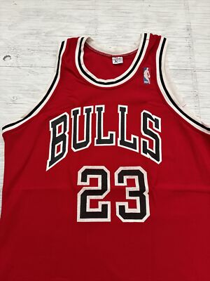 Vintage 80s NBA Sand Knit Chicago Bulls Michael Jordan #23 Jersey