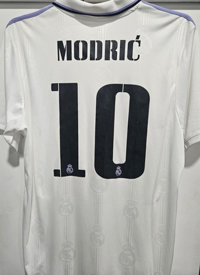 Luka Modrić Real Madrid 2022-23 Home Kit | eBay