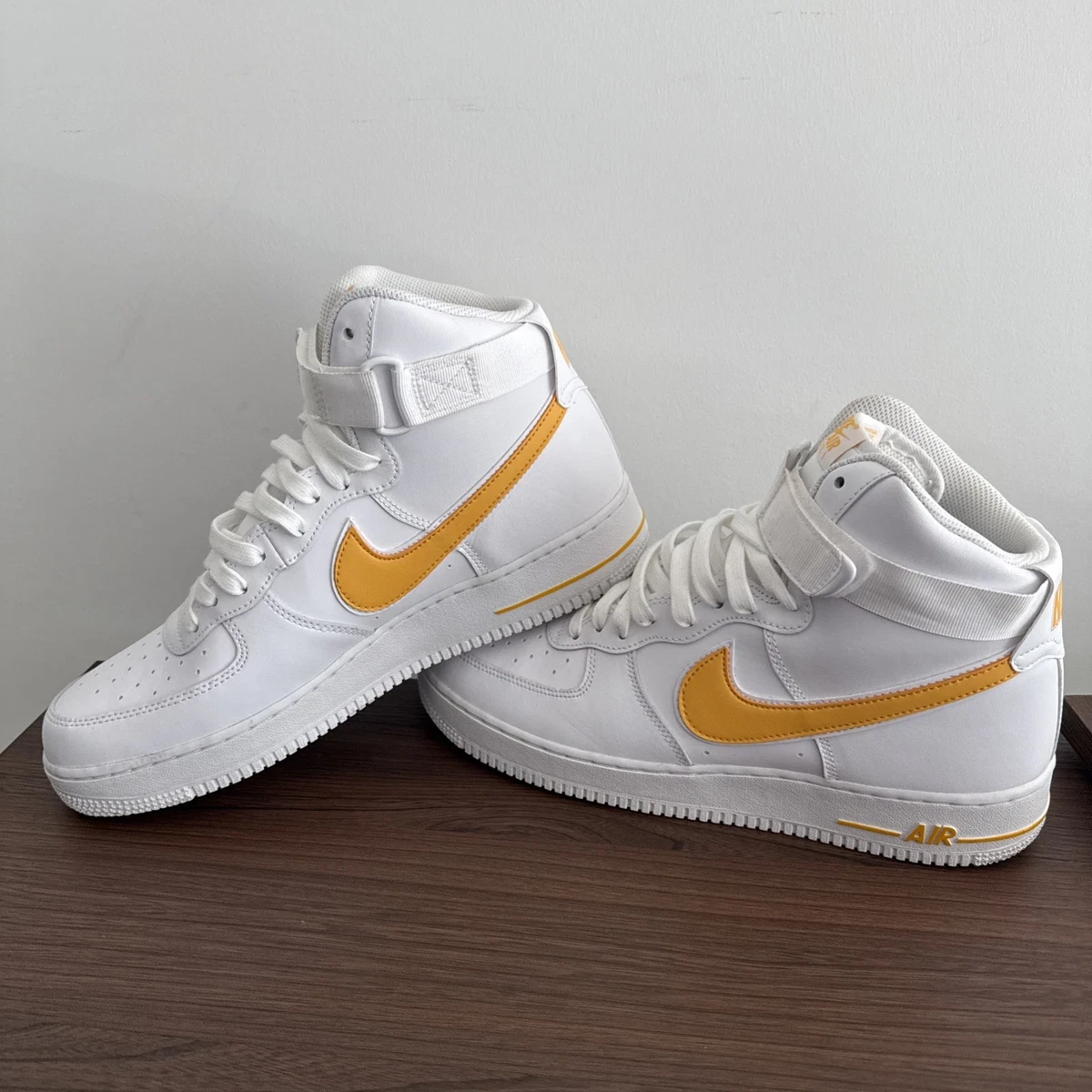 Nike Air Force 1 '07 White University Gold for Sale | Authenticity
