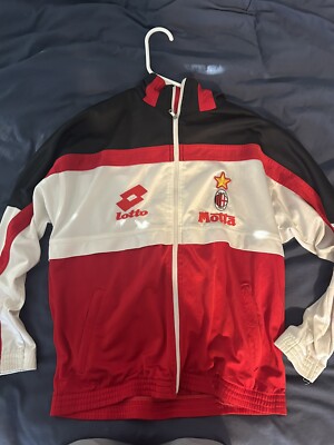AC MILAN 1993 1994 JACKET VINTAGE ACM FOOTBALL SOCCER MENS LOTTO