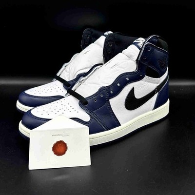 Size 13 - Air Jordan 1 Retro OG High Midnight Navy for sale online