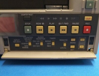 SONY DSR-20 DVCAM Digital Video cassette Recorder Good | eBay