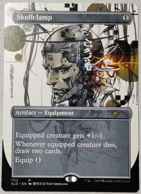 MTG Secret Lair Skullclamp #1112 -SLD Yoji Shinkawa ENG [UPick