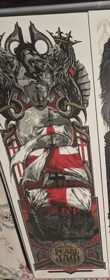 Pearl Jam Isle Wight 2012 Signed by Ken Taylor and Rhys Cooper