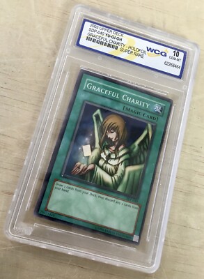 2003 YU-GI-OH Graceful Charity Holofoil SDP-040 Upper Deck WCG GEM