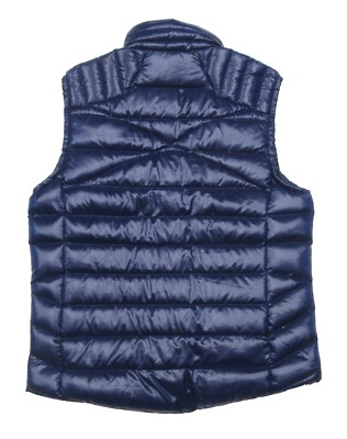 RLX Ralph Lauren Men's Navy Quilted Puffer Down Full Zip Vest $368