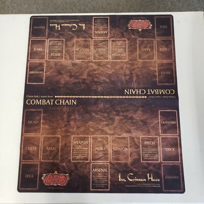Flesh and Blood 2 Player Ira, Crimson Haze Playmat | eBay