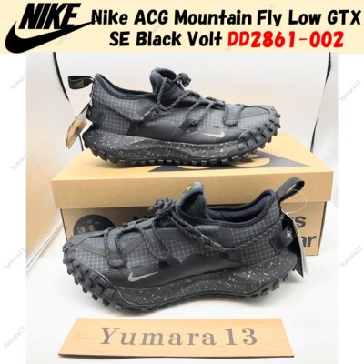 Nike ACG Mountain Fly Low GTX SE Black Volt DD2861-002 Men's Size