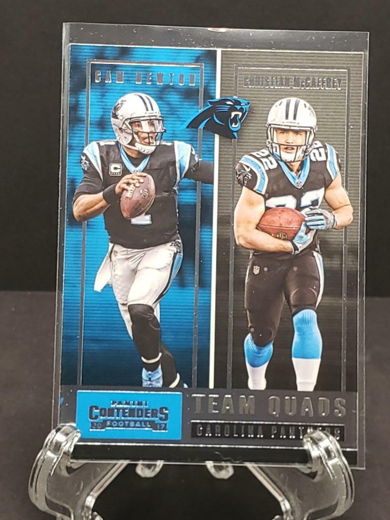 2017 Panini Contenders #TQ-9 Christian McCaffrey Rookie | eBay