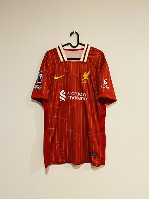 Liverpool Home Shirt Jersey 24/25 No.8 Szoboszlai Size XL | eBay