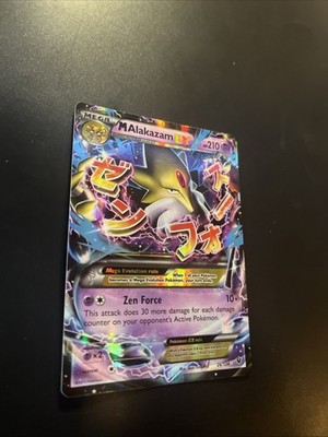 M Alakazam EX - XY - Fates Collide (FCO) 26/124 Ultra Rare Mega