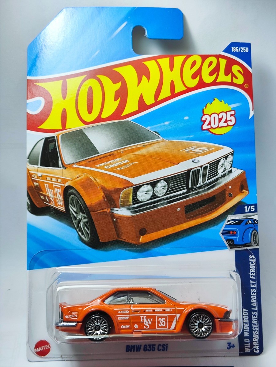 Hot Wheels 2025 NEW Case P BMW 635 CSi Orange (Promo Combine