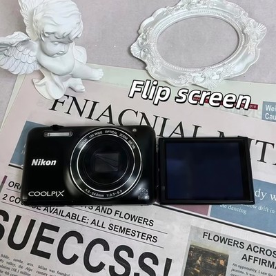 Nikon Coolpix S6600 16.0MP Compact Digital Camera 12x Zoom English