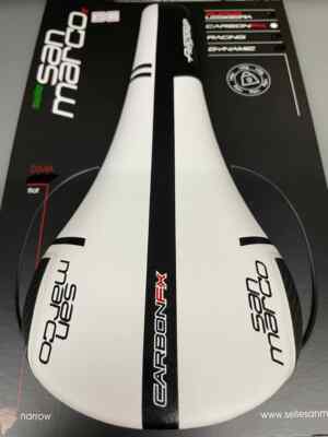 Selle San Marco Saddle Regale Carbon FX Narrow (Pce) White | eBay