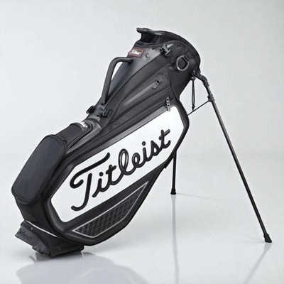 オーリー Titleist 黒 キャディバッグ スタンド付き オーリー Titleist