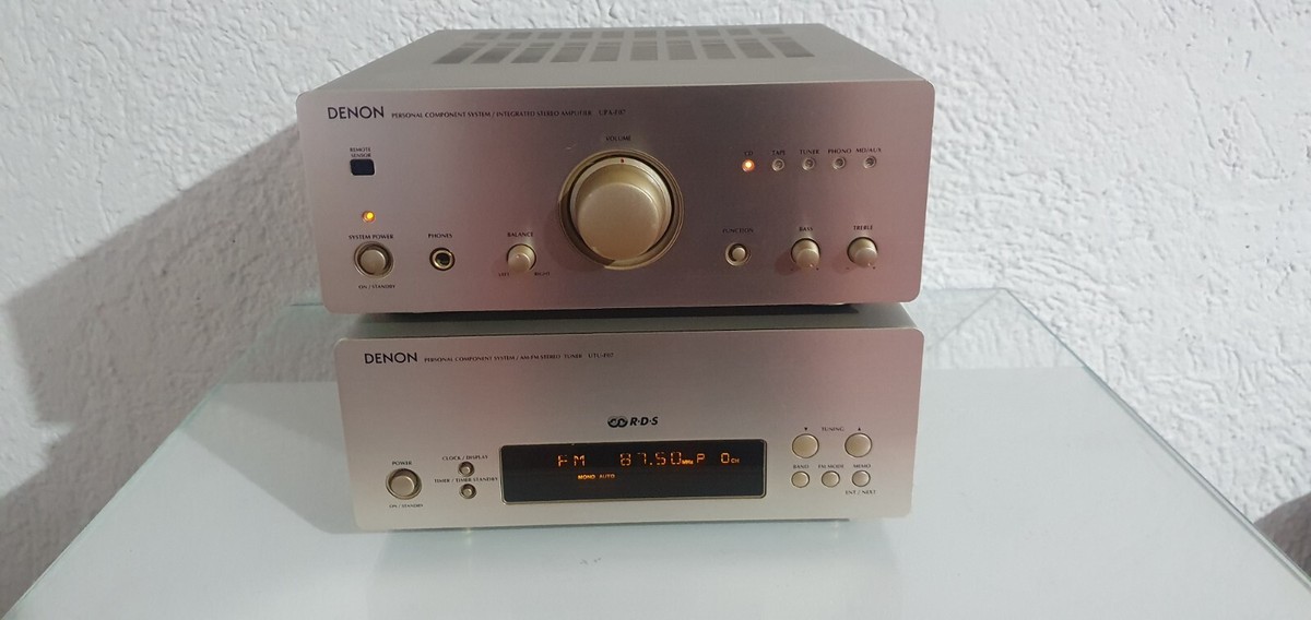 DENON UPA F07 STEREO INTEGRATED AMPLIFIER &DENON UTU-F07 STEREO