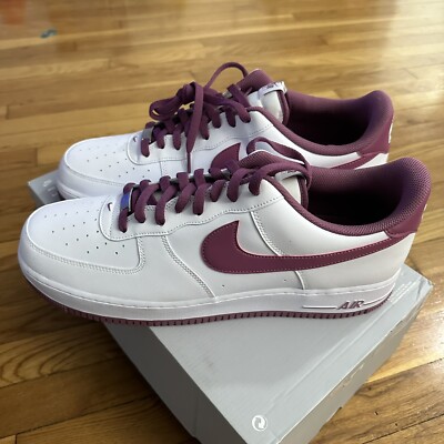 Nike Air Force 1 '07 Low White Light Bordeaux Purple DH7561 101