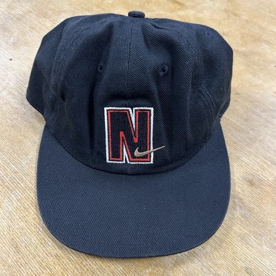 Vintage 90s Nike Swoosh Logo Skate Flip Up Brim SnapBack Hat Cap