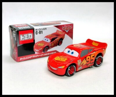 Tomica Disney C-01 CARS Lightning McQueen New TAKARA TOMY Pixar