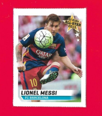 2015 SI Kids LIONEL MESSI All Star Card, FC BARCELONA Forward