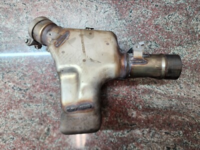 2013-2024 Kawasaki Ninja ZX-6R OEM Pre-Muffler Mid-Pipe Exhaust