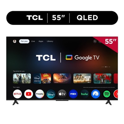 TCL 55 Inch Q Series 4K QLED UHD HDR Smart Google TV New 2025