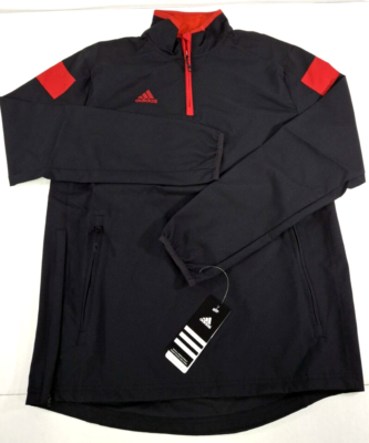 Adidas ClimaProof Woven 1/4-Zip Shock Pullover Jacket - XS , S