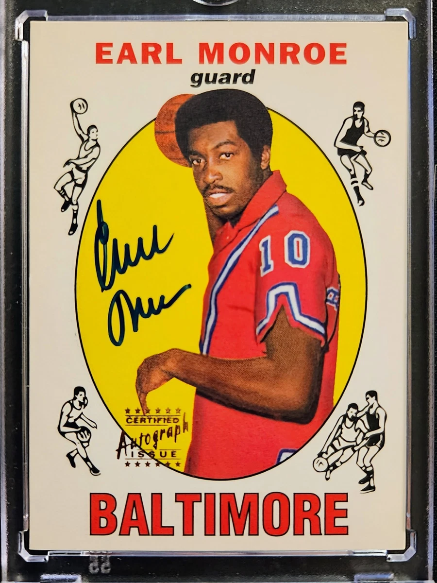 Topps Earl Monroe Basketball Rookie Sports Trading Cards