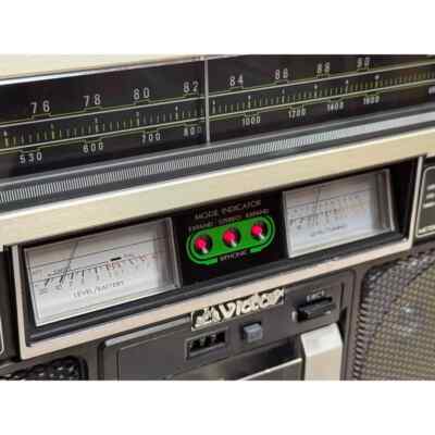 Victor RC-838 Radio Stereo Cassette Recorder FM/AM 2BAND Retro