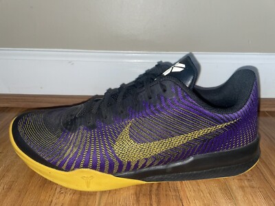 Nike KB Mentality 2 Sneakers Mens size 10.5 Fierce Purple Laker