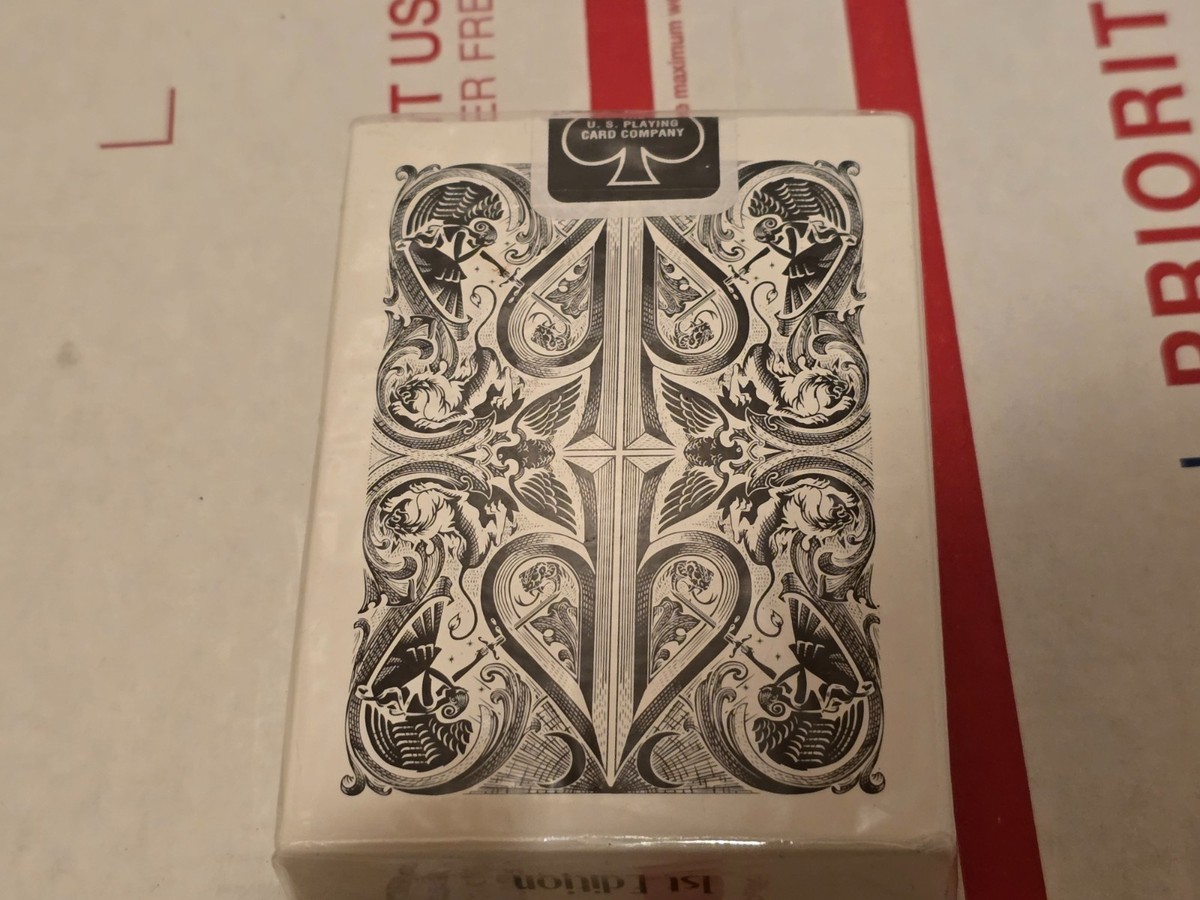 David Blaine Split Spades Black Limited 1st Edition Playing Cards