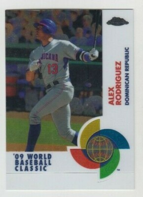 Alex Rodriguez 2009 TOPPS CHROME '09 WORLD BASEBALL CLASSIC #W13