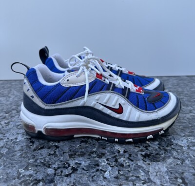 Nike Air Max Shoes Women's Size 7 Blue White Gundam Running
