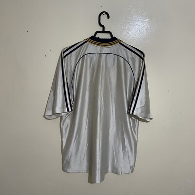 Real Madrid 1998 2000 Authentic Home Jersey Rare Adidas Shirt Size